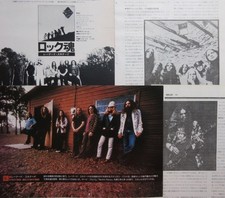 LYNYRD SKYNYRD RONNIE VAN ZANT 1975 RITAGLIO RIVISTA GIAPPONE ML 6J 6PAGINE