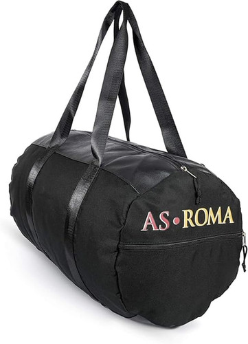 Borsone roma ufficiale nero - roma,