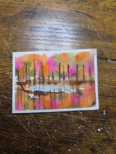 Aceo art card - aceo,