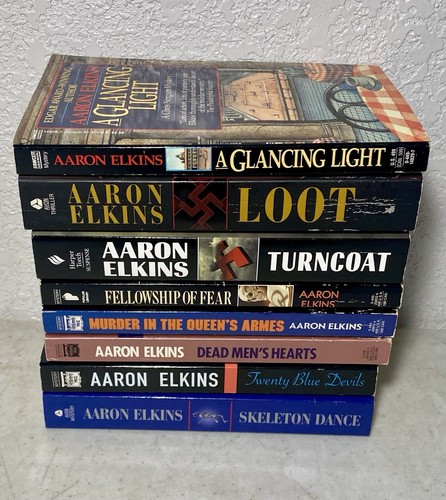 Aaron elkins book lot 8 - aaron,