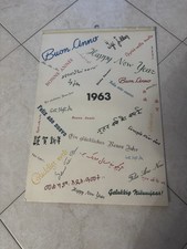 Calendario Piaggio Vespa 1963