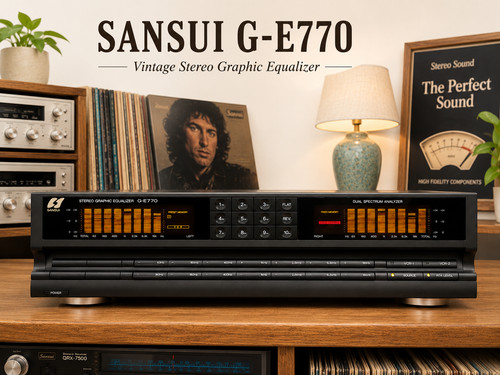 Sansui e770 rare - sansui, g-e770