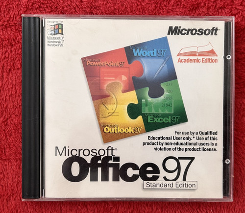 Rom microsoft office 97 - cd-rom,