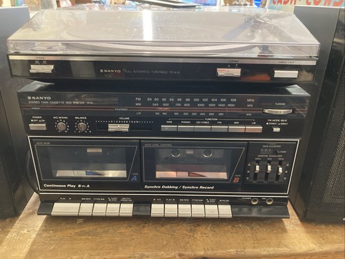 Sanyo stereo doppia cassetta - stereo,