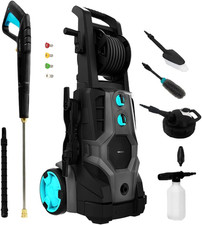 Hydroboost 3200 Totalclean, Idropulitrice Alta Pressione 3200W, Motore Brushless