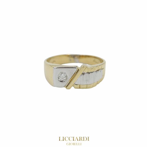 Anello uomo piastra