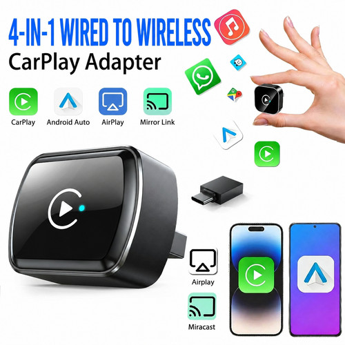 Adattatore carplay 4in1 - carplay,