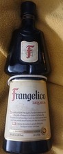 Frangelico empty liquor bottle - frangelico,