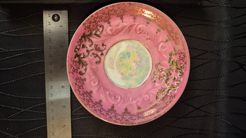 Piatto porcellana rosa - , vintage