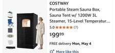 BRAND NEW Portable Sauna