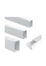 CANALINA PASSA CAVI ELETTRICI - CANALETTA PER FILI ELETTRICI - LUNGHEZZA MT. 2 -