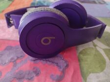 Cuffie Beats Audio Dr.Dre Originali SOLO HD Blu USATE ma FUNZIONANTI