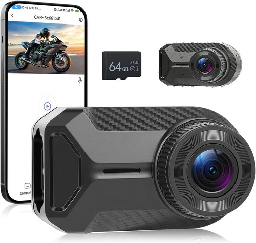 Dashcam moto impermeabile ip66 - impermeabile,