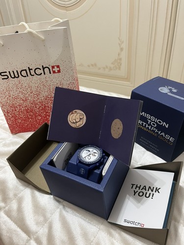 Omega swatch earthphase - omega,