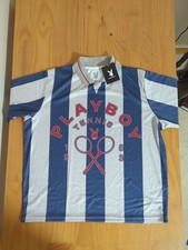 Playboy Maglia Tennis Rosso