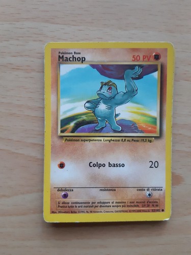 Machop carta pokémon - machop,