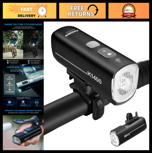 1400 lumen bike headlight - 1400,