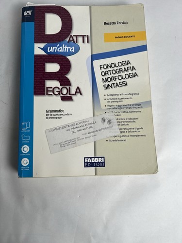Datti altra regola - un’altra,