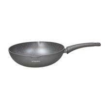 Padella Wok 28 Cm Alluminio Grigio