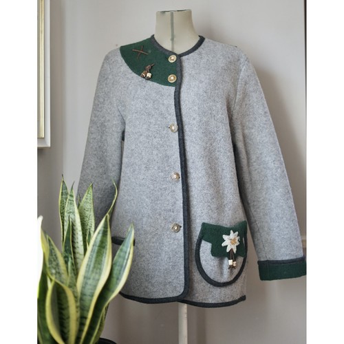 Giacca tirolese lana 44 46 - giacca,