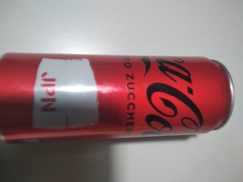 Coca cola lattina vuota - cola,