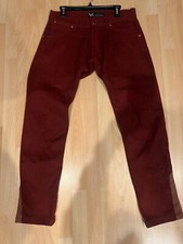 PANTALONE UOMO ANDREW MACKENZIE BARILE DADI RICAMATO TAGLIA 48 EU/32 US SAMPLE