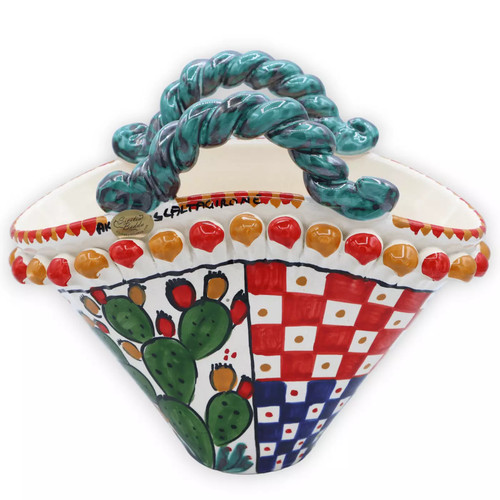 Coffa ceramica caltagirone - ceramica,