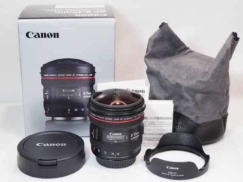 Canon 15mm 4l fisheye - ef, 8-15mm