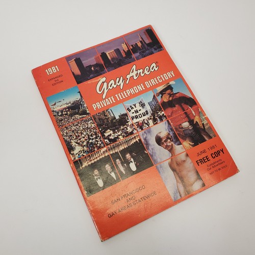 Vtg gay area - area, telephone