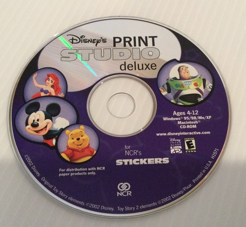 Adesivi rom disney - cd, print