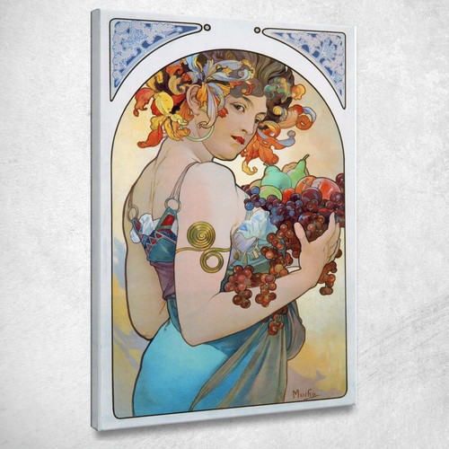 Frutta alphonse mucha - alphonse, mucha,