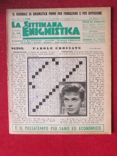 Settimana enigmistica 1259 - settimana,
