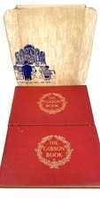 Vintage 1907 "The Gibson Book" Vols. 1 & 2 by C. D. Gibson HC w/Presentation Box