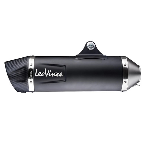 Scarico leovince nero slip - scarico, slip-on