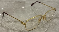 Cartier occhiali vintage oro