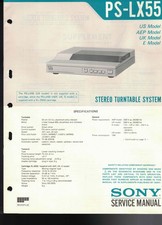 Sony PS-LX55 Record Player /