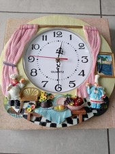 Orologio da muro da collezione cuoco cucina in resina 