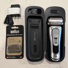 Braun Series 9 Pro 9477cc Rasoio Elettrico con PowerCase - Testina Extra