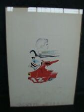Tavola disegno galleria Ferrari Maranello Nani Tedeschi Gilles Villeneuve F1