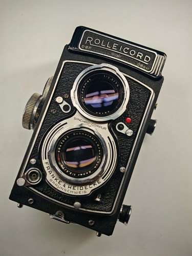Film camera rolleicord xenar - camera,