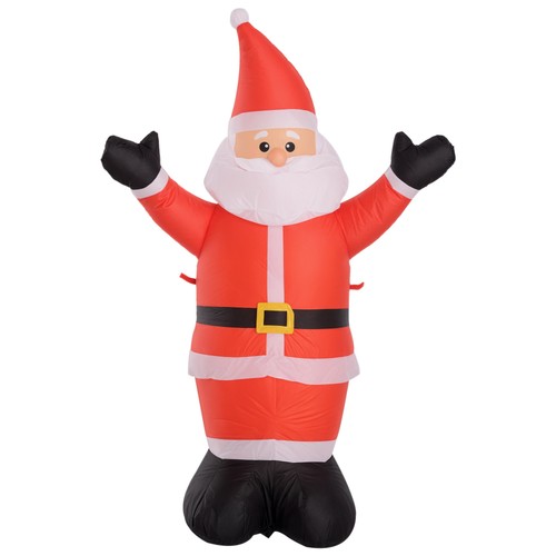 Homcom babbo natale - babbo,