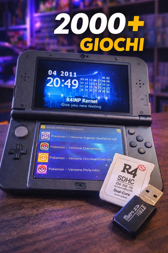 2000 giochi nintendo ds - r4,