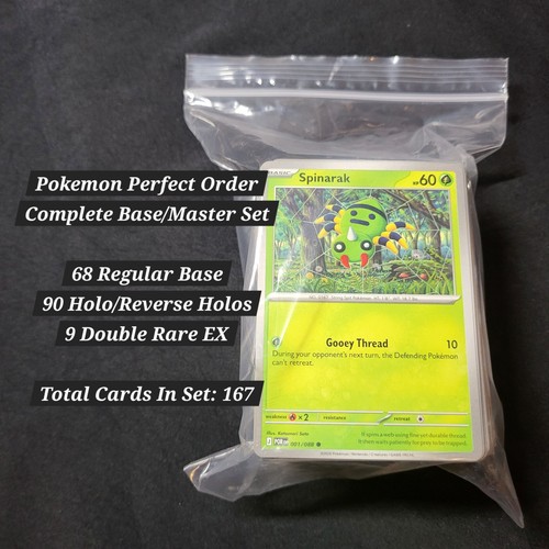 Pokemon perfect order complete - pokemon,