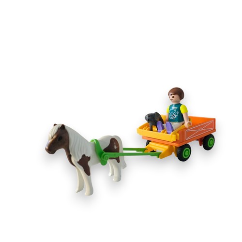 Playmobil carrozza trainata - , da