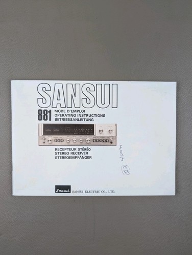 Sansui 881 ricevitore - sansui,