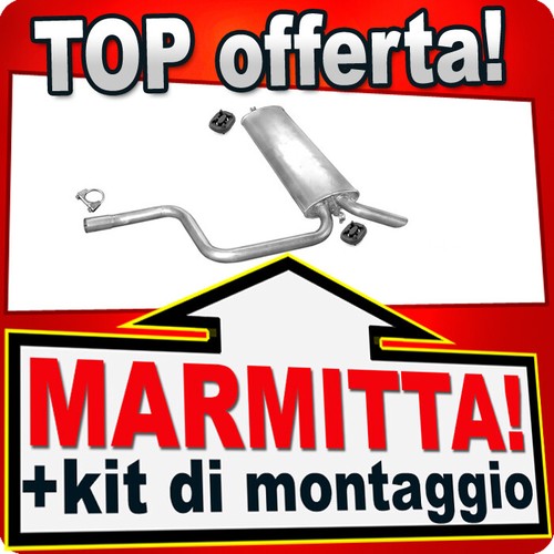 Silenziatore posteriore per - silenziatore,
