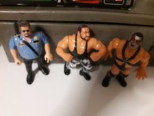 lotto stock 3 personaggi titan sports wrestling 1990 1991