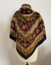 Foulard lana/seta 89x86 cm