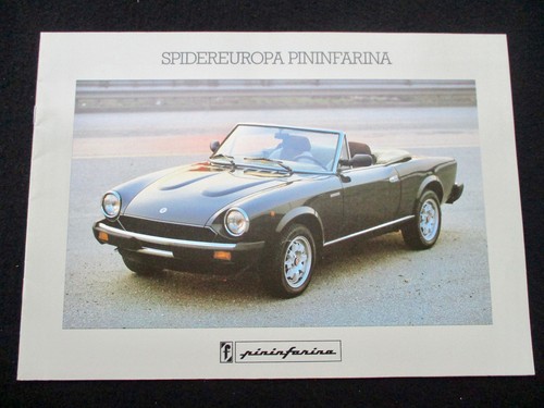 Fiat pininfarina spidereuropa - fiat,