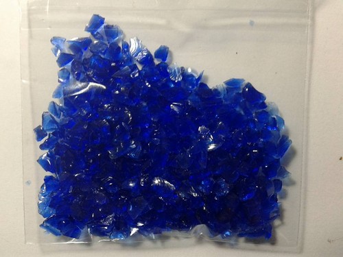 Grammi graniglie vetro blu - vetro,
